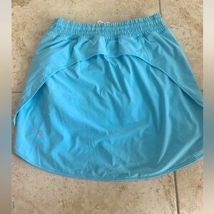 Lululemon size 8 blue skort EUC